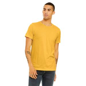 T-shirt Homme Uni Col Rond Manches Courtes Design Tricoté Idéal pour la Sérigraphie Vêtement Casual Ajusté et Élégant - Product Image 1
