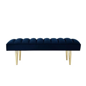 Best Selling Modern Metal <b>Storage</b> Bench with Removable Cover for Home Hotel Restaurants Best Selling home Furniture Metal Bench - Product Image 3