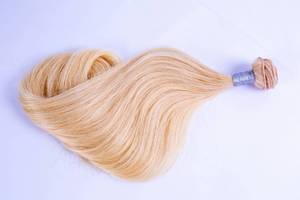 มัดผมมนุษย์สไตล์บราซิลสานผมบริสุทธิ์ผมตรงและนุ่มสลวย613สีบลอนด์ - Product Image 5