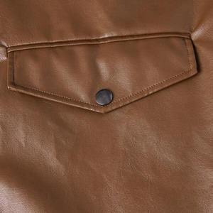 Diseña tus propias chaquetas de cuero de moda, chaqueta de cuero para hombre de alta calidad al mejor precio, chaqueta de cuero de manga larga para hombre - Product Image 6