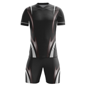 Vente flash, maillots de volley-ball de qualité supérieure, confortables, nouveau design, manches courtes, shorts, ensembles d'uniformes imprimés, 100% polyester, en solde - Product Image 1