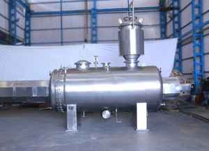 Secador Rotatorio Industrial de Acero Inoxidable con Rastrillo de Vacío y Paletas, 750L, para Secado de Alimentos, Lodos y Estiércol - Product Image 3