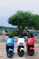 Skuter listrik berkinerja tinggi dengan baterai Lithium 48V 26AH-Model kategori L3 ZOOM + untuk mobilitas perkotaan & perjalanan jarak jauh
