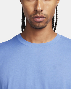 Camiseta Casual de Punto Azul Sólido para Hombre, Cuello Redondo, Corte Regular, Manga Larga, Diseño 2026 - Product Image 4