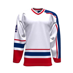 Maillot de hockey de haute qualité pour les jeunes maillots de hockey Logos personnalisés brodés par sublimation maillots de hockey sur glace uniforme cousu - Product Image 6