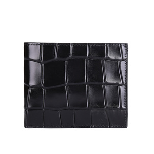 Cartera de Cuero Hiram Beron de Alta Calidad para Hombre, Compacta con Bloqueo RFID - Product Image 1