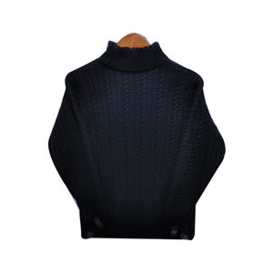 KVR nouveau dernier 2024 vente chaude mode femmes de haute qualité col rond vague rayé femmes recadrée pull chandails tricoté pull à col roulé - Product Image 5