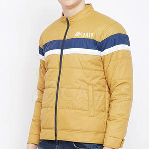 2025 Chaquetas Puffer Estilo personalizado Hombres Chaquetas Puffer de lana Precio al por mayor Chaquetas Puffer de manga larga - Product Image 4