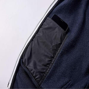 Sudadera con capucha para hombre, ropa de calle, capucha y mangas con tachuelas de cristal, 500GSM, logotipo personalizado de gran tamaño, sudaderas de invierno subidas por Dress Sports - Product Image 3