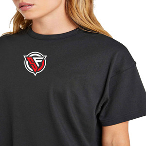 เสื้อยืดผ้าฝ้ายโอเวอร์ไซส์เป็นมิตรต่อสิ่งแวดล้อมสำหรับผู้หญิงทรงหลวมไซส์ใหญ่พิเศษระบายอากาศได้ดีแห้งเร็วสำหรับฤดูร้อน - Product Image 6