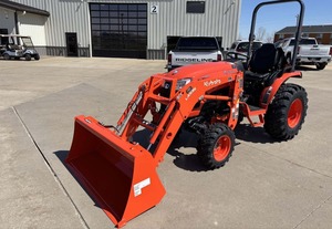 Tracteur utilitaire agricole compact Kubota LX55S diesel d'occasion avec benne frontale - Product Image 3