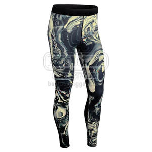 Nuevos pantalones ajustados de secado rápido, mallas con estampado Digital de logotipo personalizado, mallas de Yoga para deportes al aire libre para mujer, cintura elástica - Product Image 2