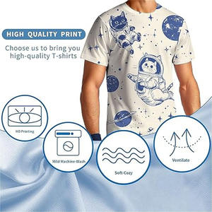 Camisetas sin mangas de manga corta con estampado personalizado de algodón acanalado de secado rápido para hombre del fabricante subidas por Dress Sports - Product Image 6