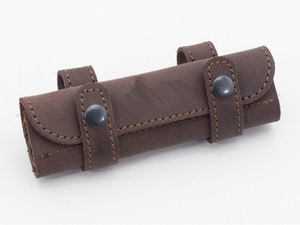Hunting Leather Ammo <b>Pouch</b> Utility Hunting Magazine <b>Pouch</b> Cartridge Carrier <b>For</b> Outdoor Sports Personal Defense Equipment - Product Image 2