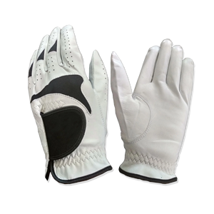 Guantes de Golf Deportivos Transpirables Premium para Hombre, de Piel de Cabretta Suave, Color Blanco - Product Image 1
