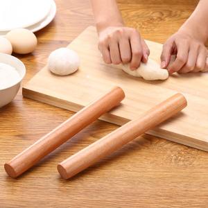 Rodillo de masa manual hecho de madera dura natural, rodillo de pastelería de primera elección, herramientas de madera para hornear de buena calidad - Product Image 3