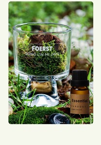 Difusor de Aromaterapia Cilíndrico de Madera de Pino FANDOOS, Extracto de Plantas Naturales, Notas Amaderadas, Fragancia para el Hogar - Product Image 2