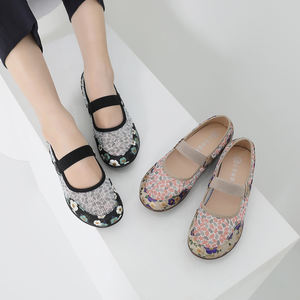 [JSHOE] Korea Brand Fashion influencer fit Luday Genuine Cow Leather Sheer Mesh Loafers Flat Shoes for Women - Product Image 6