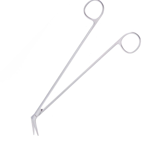 Tijeras Debakey de acero inoxidable alemán de alta calidad, 19cm, instrumentos de microcirugía en ángulo de 45 grados para base manual quirúrgica - Product Image 6