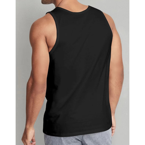 Mens Gym <b>Vest</b> Top 100% Cotton Street Wear Summer Bodybuilding <b>Muscle</b> Sleeveless Gym Design Men's T-Shirts tank Top Men - Product Image 3