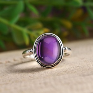 Top Selling Natural Amethyst Gemstone <b>Ring</b> Handcrafted Spiritual Jewellery for Elegant Everyday Style Available at Export Price - Product Image 1