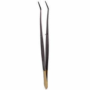 Customized Meriam Tweezers Serrated Angled Tip Tweezer 16cm <b>Dental</b> Surgical Cotton <b>Pick</b> Forceps /Tweezers - Product Image 1