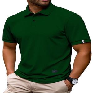 Polo de manga corta, servicio OEM, camiseta Polo informal sólida para hombre, moda exclusiva, calidad orientada a la exportación, precio barato - Product Image 6