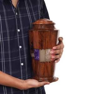 Full resin and Rosewood and Epoxy <b>urn</b> box for adult and keepsake <b>Urn</b> box male and female and <b>pet</b> <b>urn</b> box - Product Image 4