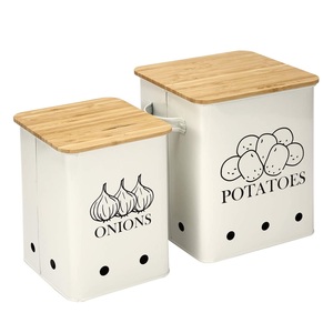 Ensemble de deux boîtes en métal de couleur blanche, conteneur de fantaisie de créateur fait à la main, boîte de rangement en métal de luxe à taille personnalisée, vente en gros - Product Image 1