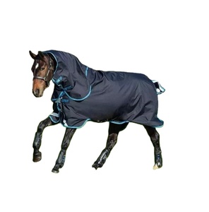 Manta de caballo cálida impermeable transpirable Oxford, alfombras de caballo de invierno de 6 pulgadas de peso pesado, alfombras de nailon para caballos, alfombra para caballos - Product Image 5