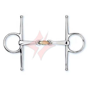 Haute qualité sur mesure Korsteel acier inoxydable tire-bouchon bouche pleine joue Snaffle Bit Western Dutch Gag Bit culotte allemande - Product Image 1