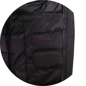 แจ็กเก็ตแบบฟองไนล่อนเบาสำหรับผู้ชายเสื้อโค้ทฤดูหนาวสไตล์ไฮสตรีทบางใส่โพลีเอสเตอร์สำหรับฤดูหนาวโลโก้ตามสั่ง - Product Image 6