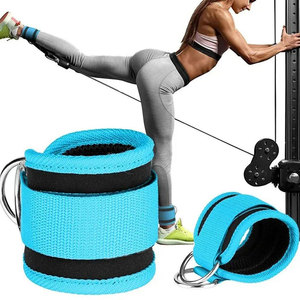 Prix de gros Harnais de cheville Harnais de cheville de qualité supérieure Haltérophilie Gym Fitness Gear Harnais de cheville Fabriqué au Pakistan - Product Image 6
