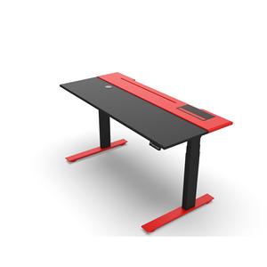 <b>Adjustable</b> Height COMBO SMART GAMING Red and Black Featuring Durable Melamine Surface Material - Product Image 4