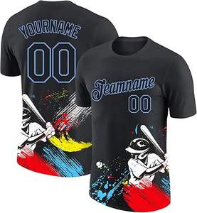 Jersey de Softbol Sublimado Personalizado de Alta Calidad para Hombre, Proveedor OEM Mundial, Jersey Ligero y Transpirable para Equipos - Product Image 1