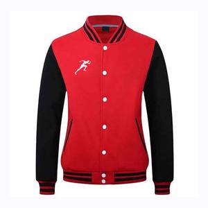 High Street Chaquetas de béisbol de calidad premium Diseño de moda Slim Fit Lettermen Material de lana Chaqueta de béisbol universitaria para hombres - Product Image 6