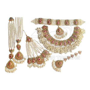 Conjunto de Joyería de Lujo para Mujer 2026, Elegante Juego de Collar y Aretes Chapados en Oro para Boda - Product Image 2