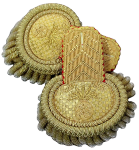 OEM tùy chỉnh Vàng rìa Vai 100% thỏi dây & kim loại thứ hai yêu thích Napoleon epaulettes - Product Image 6