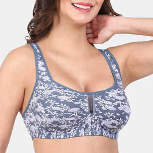 Sujetador deportivo con espalda cruzada para mujer de alta calidad, logotipo personalizado, diseño sin costuras, talla grande, venta al por mayor, sujetador de compresión para Yoga, Frente Simple - Product Image 5