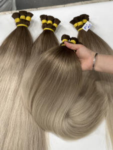 100% Cuticle Aligned Remy Human Hair Full <b>Palettes</b> Virgin Hair Colored - Product Image 4