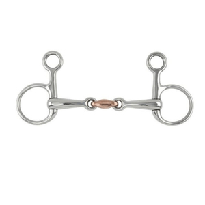 Joxar Equestrian ใช้ทองแดงถั่วลิสงแขวนแก้ม/Baucher Bit - Product Image 5