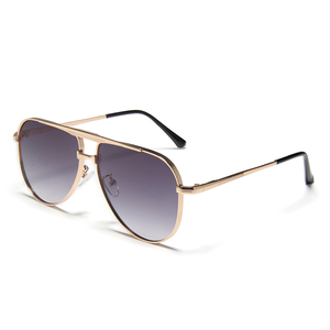 Gafas de Sol de Metal Retro de Piloto en Oferta, con Marco Texturizado, Cómodas, con Protección UV, Clásicas, Elegantes y de Diseño de Aviación - Product Image 2