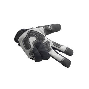 Guantes de Seguridad Mecánicos Duraderos con Pulgar Reforzado y Palma Antideslizante Resistente al Desgaste, de Cuero, Neopreno, Sin Silicona, Personalizables - Product Image 5