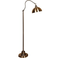 Lampadaire LED contemporain en métal mince avec design à intensité variable Décoration unique pour la maison et éclairage d'ambiance moderne pour les hôtels