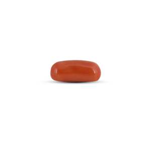 Perles de corail rouge de 4,15 carats avec pierres précieuses de labradorite, améthyste, rose et blanches, polies, de forme goutte, à dos plat, créées en laboratoire - Product Image 3