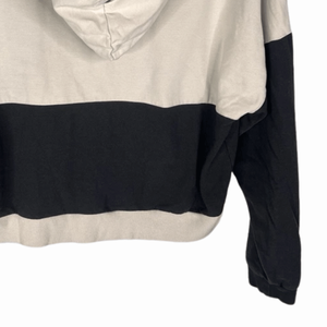 เสื้อครอปมีฮู้ดแบบสวมหัวมีฮู้ดสีดำมีซิปแบบลำลองสำหรับผู้หญิงเสื้อผ้าแนวสตรีทผ้าคอตตอนระบายอากาศได้ดีเสื้อกันหนาวมีฮู้ดปรับแต่งได้สำหรับฤดูหนาว - Product Image 6