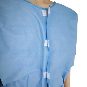 Batas de Paciente Estampadas Unisex 100% Poliéster, Batas de Hospital a Precios de Mayoreo, Calidad de Exportación, Bata de Paciente de Tela Tejida de Longitud Completa - Product Image 4