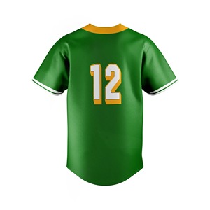 Camiseta de béisbol corta de alta calidad unisex, uniformes de fútbol para jóvenes, logotipo personalizado, precio barato, camiseta de béisbol con patrón en blanco para hombres - Product Image 4