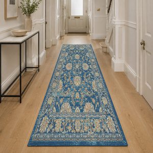 RUGS DEPOT LXDP-0186 Wholesale Multicolor Neutral Contemporary Geometric Digital Printed Machine Washable Chenille Rug Non <b>Slip</b> - Product Image 5