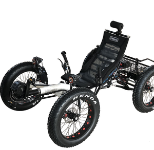 Quadricycle électrique tout-terrain à 4 roues pour adultes, vélo couché à 4 roues pour une personne - Product Image 3